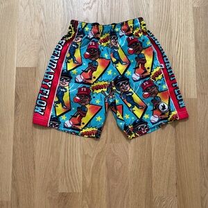 Flow Society Baseball Print Kids Shorts